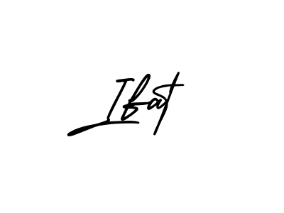 How to Draw Ifat signature style? AmerikaSignatureDemo-Regular is a latest design signature styles for name Ifat. Ifat signature style 3 images and pictures png