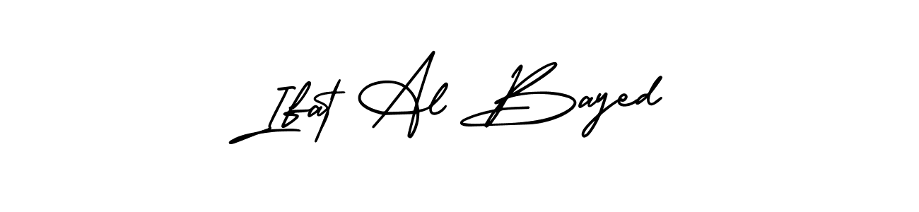 AmerikaSignatureDemo-Regular is a professional signature style that is perfect for those who want to add a touch of class to their signature. It is also a great choice for those who want to make their signature more unique. Get Ifat Al Bayed name to fancy signature for free. Ifat Al Bayed signature style 3 images and pictures png