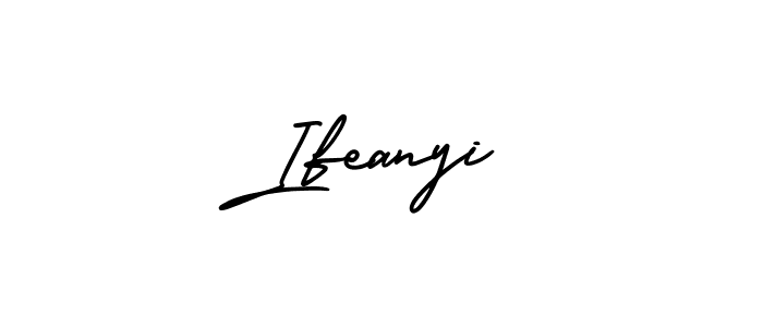 Also we have Ifeanyi name is the best signature style. Create professional handwritten signature collection using AmerikaSignatureDemo-Regular autograph style. Ifeanyi signature style 3 images and pictures png