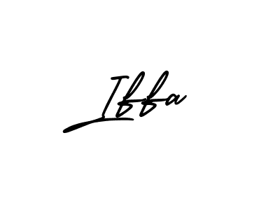 How to make Iffa signature? AmerikaSignatureDemo-Regular is a professional autograph style. Create handwritten signature for Iffa name. Iffa signature style 3 images and pictures png