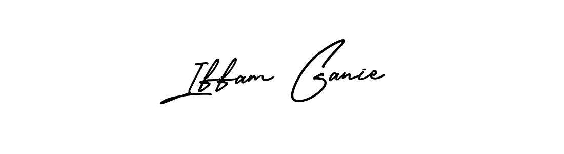 Also You can easily find your signature by using the search form. We will create Iffam Ganie name handwritten signature images for you free of cost using AmerikaSignatureDemo-Regular sign style. Iffam Ganie signature style 3 images and pictures png