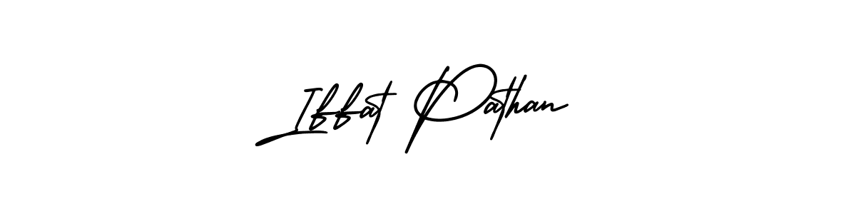 if you are searching for the best signature style for your name Iffat Pathan. so please give up your signature search. here we have designed multiple signature styles  using AmerikaSignatureDemo-Regular. Iffat Pathan signature style 3 images and pictures png