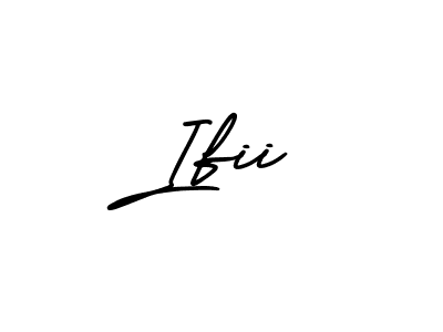 Create a beautiful signature design for name Ifii. With this signature (AmerikaSignatureDemo-Regular) fonts, you can make a handwritten signature for free. Ifii signature style 3 images and pictures png