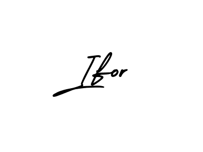 if you are searching for the best signature style for your name Ifor. so please give up your signature search. here we have designed multiple signature styles  using AmerikaSignatureDemo-Regular. Ifor signature style 3 images and pictures png