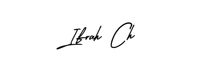 Best and Professional Signature Style for Ifrah Ch. AmerikaSignatureDemo-Regular Best Signature Style Collection. Ifrah Ch signature style 3 images and pictures png