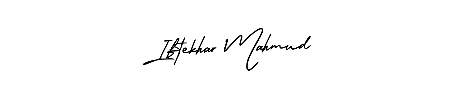 Use a signature maker to create a handwritten signature online. With this signature software, you can design (AmerikaSignatureDemo-Regular) your own signature for name Iftekhar Mahmud. Iftekhar Mahmud signature style 3 images and pictures png
