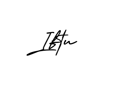 if you are searching for the best signature style for your name Iftu. so please give up your signature search. here we have designed multiple signature styles  using AmerikaSignatureDemo-Regular. Iftu signature style 3 images and pictures png