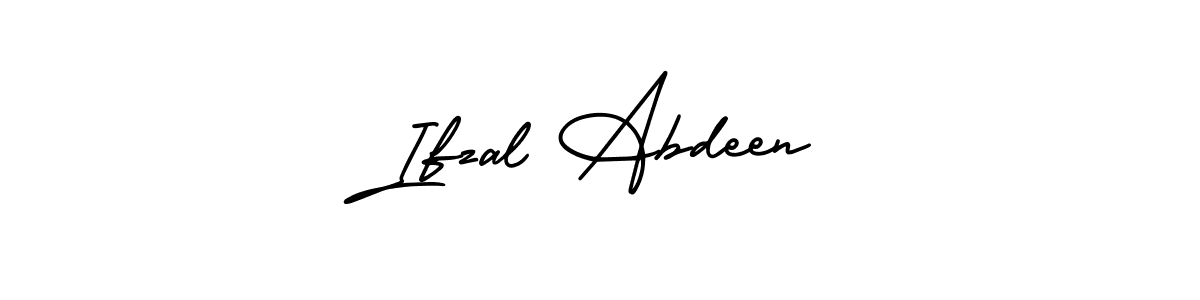 Also You can easily find your signature by using the search form. We will create Ifzal Abdeen name handwritten signature images for you free of cost using AmerikaSignatureDemo-Regular sign style. Ifzal Abdeen signature style 3 images and pictures png