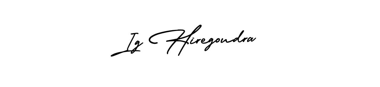 How to Draw Ig Hiregoudra signature style? AmerikaSignatureDemo-Regular is a latest design signature styles for name Ig Hiregoudra. Ig Hiregoudra signature style 3 images and pictures png