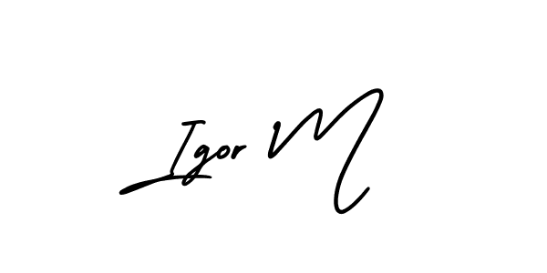 Similarly AmerikaSignatureDemo-Regular is the best handwritten signature design. Signature creator online .You can use it as an online autograph creator for name Igor M. Igor M signature style 3 images and pictures png