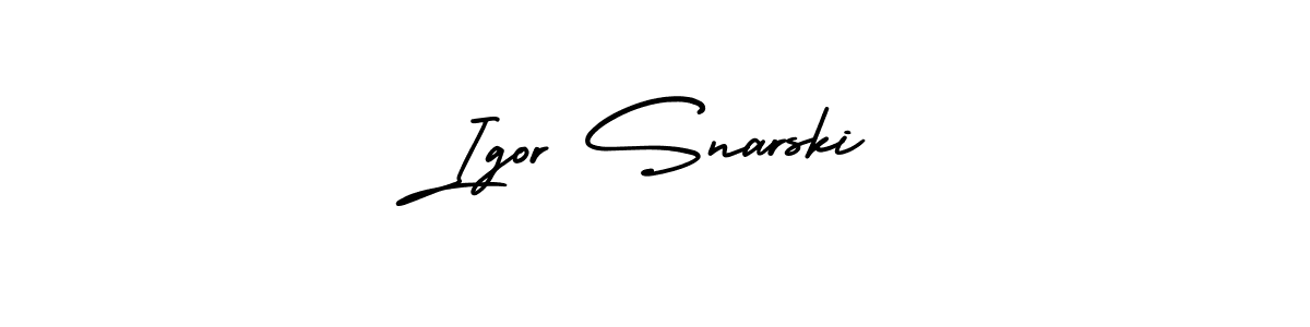 Check out images of Autograph of Igor Snarski name. Actor Igor Snarski Signature Style. AmerikaSignatureDemo-Regular is a professional sign style online. Igor Snarski signature style 3 images and pictures png