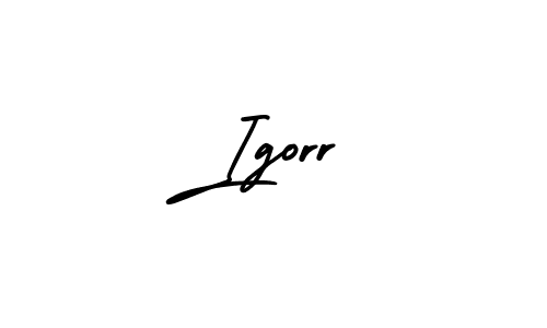 How to make Igorr signature? AmerikaSignatureDemo-Regular is a professional autograph style. Create handwritten signature for Igorr name. Igorr signature style 3 images and pictures png