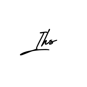 The best way (AmerikaSignatureDemo-Regular) to make a short signature is to pick only two or three words in your name. The name Ihs include a total of six letters. For converting this name. Ihs signature style 3 images and pictures png