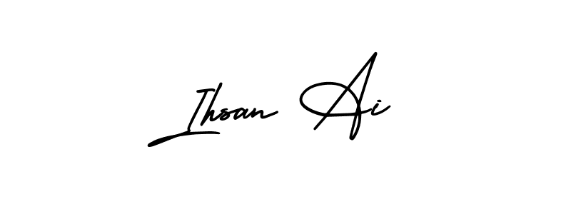 Make a beautiful signature design for name Ihsan Ai. Use this online signature maker to create a handwritten signature for free. Ihsan Ai signature style 3 images and pictures png