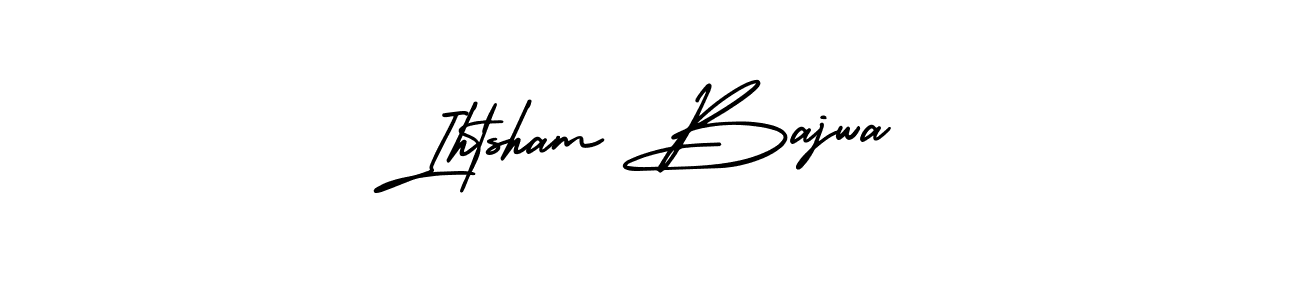 Also we have Ihtsham Bajwa name is the best signature style. Create professional handwritten signature collection using AmerikaSignatureDemo-Regular autograph style. Ihtsham Bajwa signature style 3 images and pictures png