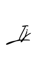 Use a signature maker to create a handwritten signature online. With this signature software, you can design (AmerikaSignatureDemo-Regular) your own signature for name Ij. Ij signature style 3 images and pictures png