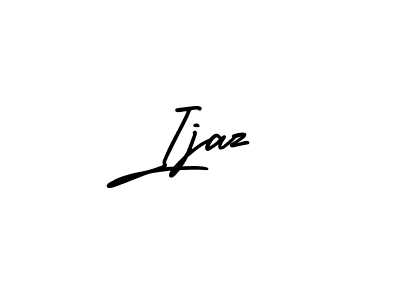 Make a beautiful signature design for name Ijaz. With this signature (AmerikaSignatureDemo-Regular) style, you can create a handwritten signature for free. Ijaz signature style 3 images and pictures png