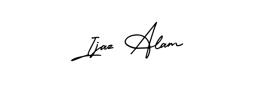 Make a beautiful signature design for name Ijaz Alam. Use this online signature maker to create a handwritten signature for free. Ijaz Alam signature style 3 images and pictures png