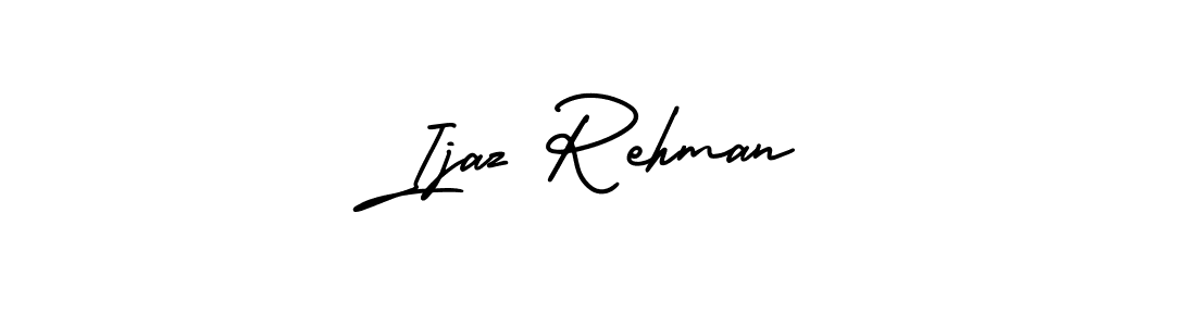 AmerikaSignatureDemo-Regular is a professional signature style that is perfect for those who want to add a touch of class to their signature. It is also a great choice for those who want to make their signature more unique. Get Ijaz Rehman name to fancy signature for free. Ijaz Rehman signature style 3 images and pictures png