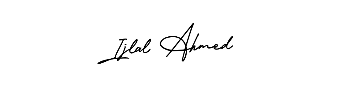 Here are the top 10 professional signature styles for the name Ijlal Ahmed. These are the best autograph styles you can use for your name. Ijlal Ahmed signature style 3 images and pictures png