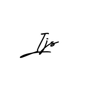 Create a beautiful signature design for name Ijs. With this signature (AmerikaSignatureDemo-Regular) fonts, you can make a handwritten signature for free. Ijs signature style 3 images and pictures png