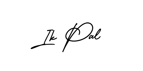 It looks lik you need a new signature style for name Ik Pal. Design unique handwritten (AmerikaSignatureDemo-Regular) signature with our free signature maker in just a few clicks. Ik Pal signature style 3 images and pictures png