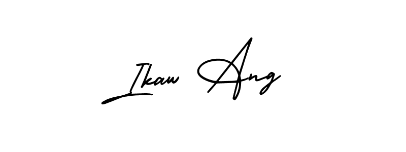 How to make Ikaw Ang signature? AmerikaSignatureDemo-Regular is a professional autograph style. Create handwritten signature for Ikaw Ang name. Ikaw Ang signature style 3 images and pictures png