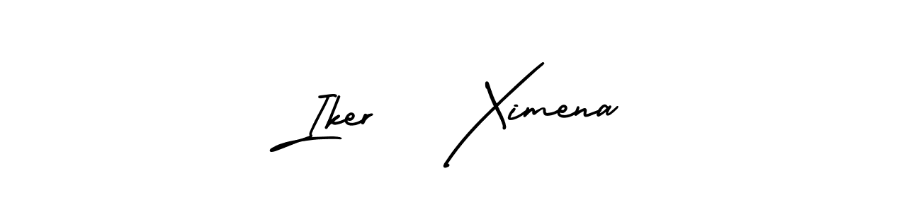 See photos of Iker   Ximena official signature by Spectra . Check more albums & portfolios. Read reviews & check more about AmerikaSignatureDemo-Regular font. Iker   Ximena signature style 3 images and pictures png