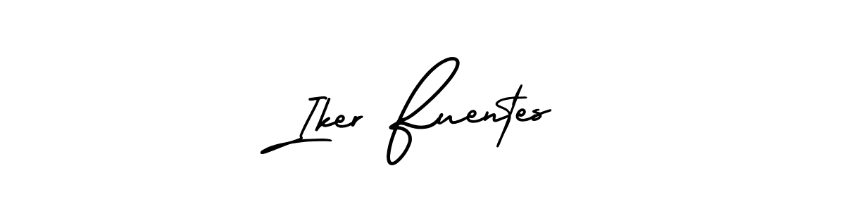 How to Draw Iker Fuentes signature style? AmerikaSignatureDemo-Regular is a latest design signature styles for name Iker Fuentes. Iker Fuentes signature style 3 images and pictures png