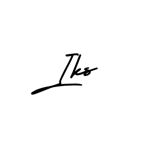 How to make Iks signature? AmerikaSignatureDemo-Regular is a professional autograph style. Create handwritten signature for Iks name. Iks signature style 3 images and pictures png