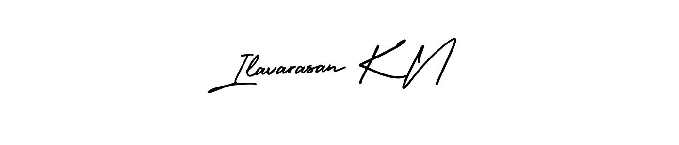 How to Draw Ilavarasan K N signature style? AmerikaSignatureDemo-Regular is a latest design signature styles for name Ilavarasan K N. Ilavarasan K N signature style 3 images and pictures png