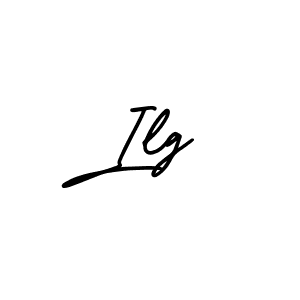 Use a signature maker to create a handwritten signature online. With this signature software, you can design (AmerikaSignatureDemo-Regular) your own signature for name Ilg. Ilg signature style 3 images and pictures png