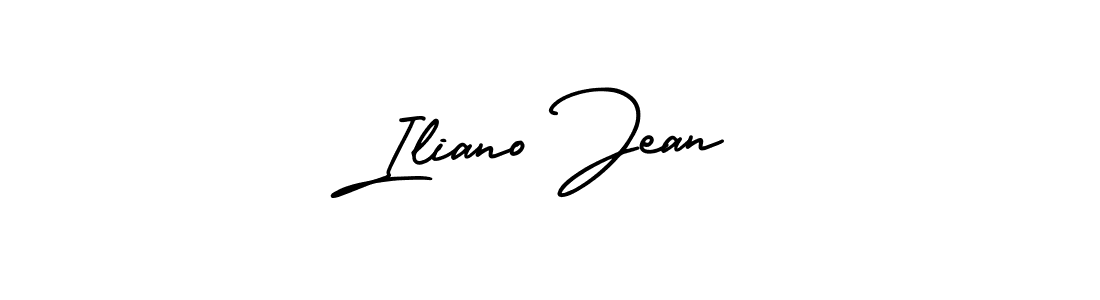 How to make Iliano Jean signature? AmerikaSignatureDemo-Regular is a professional autograph style. Create handwritten signature for Iliano Jean name. Iliano Jean signature style 3 images and pictures png