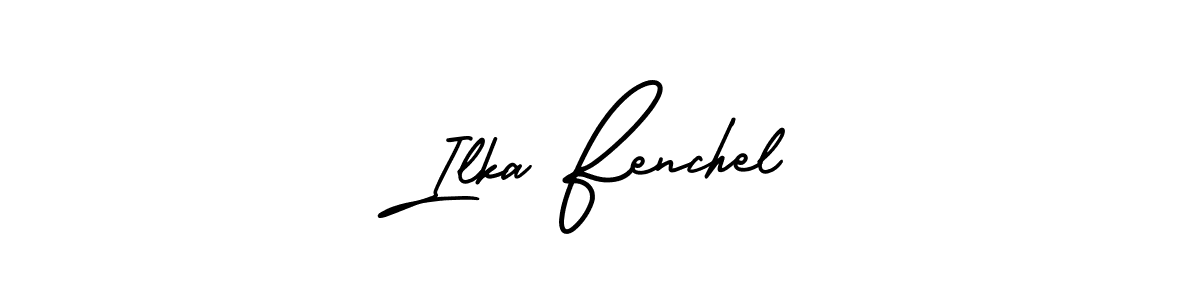 Also we have Ilka Fenchel name is the best signature style. Create professional handwritten signature collection using AmerikaSignatureDemo-Regular autograph style. Ilka Fenchel signature style 3 images and pictures png