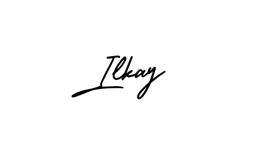 Create a beautiful signature design for name Ilkay. With this signature (AmerikaSignatureDemo-Regular) fonts, you can make a handwritten signature for free. Ilkay signature style 3 images and pictures png