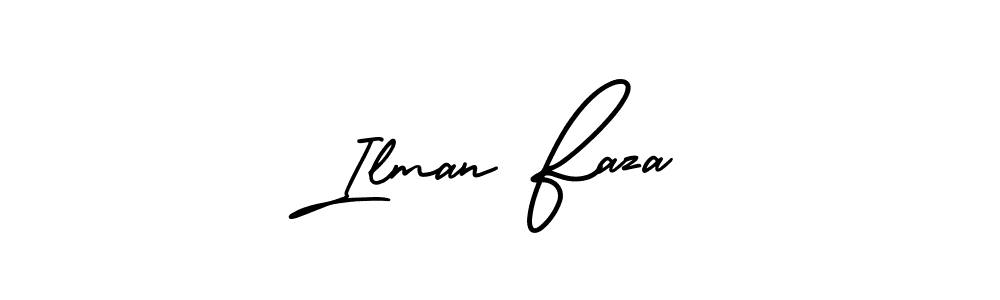 Make a short Ilman Faza signature style. Manage your documents anywhere anytime using AmerikaSignatureDemo-Regular. Create and add eSignatures, submit forms, share and send files easily. Ilman Faza signature style 3 images and pictures png