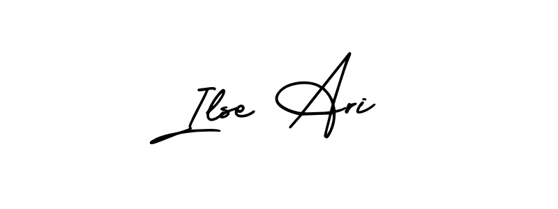 Also we have Ilse Ari name is the best signature style. Create professional handwritten signature collection using AmerikaSignatureDemo-Regular autograph style. Ilse Ari signature style 3 images and pictures png