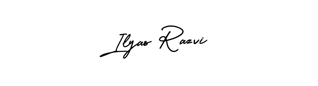 Also we have Ilyas Razvi name is the best signature style. Create professional handwritten signature collection using AmerikaSignatureDemo-Regular autograph style. Ilyas Razvi signature style 3 images and pictures png