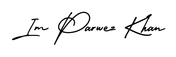 Enhance your business communications with Im Parwez Khan signature in AmerikaSignatureDemo-Regular lettering. Clean, modern, and universally compatible. Im Parwez Khan signature style 3 images and pictures png