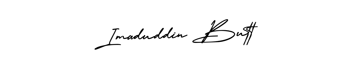 Best and Professional Signature Style for Imaduddin Butt. AmerikaSignatureDemo-Regular Best Signature Style Collection. Imaduddin Butt signature style 3 images and pictures png