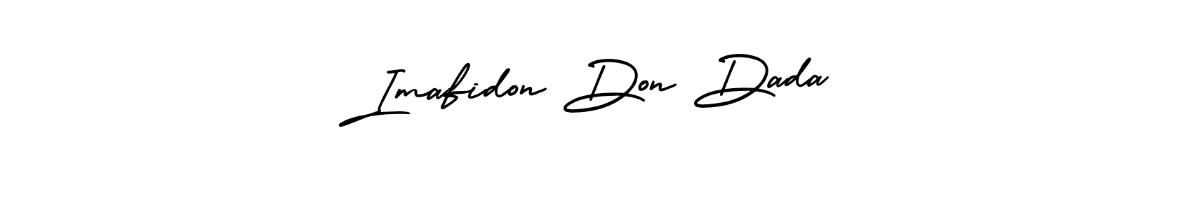 How to make Imafidon Don Dada signature? AmerikaSignatureDemo-Regular is a professional autograph style. Create handwritten signature for Imafidon Don Dada name. Imafidon Don Dada signature style 3 images and pictures png
