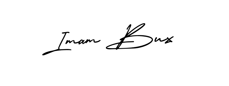 How to make Imam Bux signature? AmerikaSignatureDemo-Regular is a professional autograph style. Create handwritten signature for Imam Bux name. Imam Bux signature style 3 images and pictures png