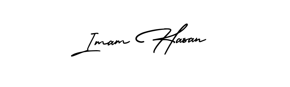 Also we have Imam Hasan name is the best signature style. Create professional handwritten signature collection using AmerikaSignatureDemo-Regular autograph style. Imam Hasan signature style 3 images and pictures png