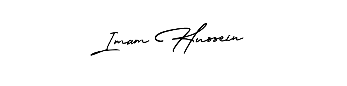 How to Draw Imam Hussein signature style? AmerikaSignatureDemo-Regular is a latest design signature styles for name Imam Hussein. Imam Hussein signature style 3 images and pictures png