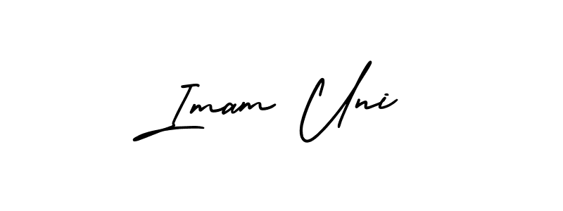 Once you've used our free online signature maker to create your best signature AmerikaSignatureDemo-Regular style, it's time to enjoy all of the benefits that Imam Uni name signing documents. Imam Uni signature style 3 images and pictures png