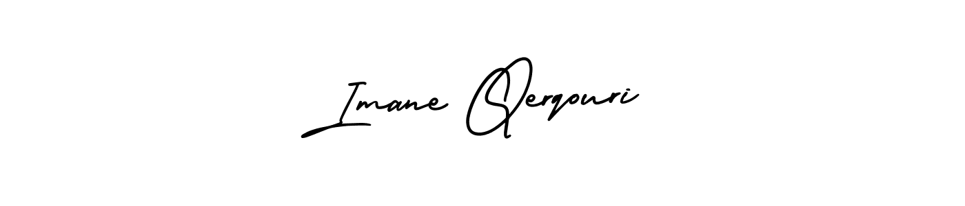 Also You can easily find your signature by using the search form. We will create Imane Qerqouri name handwritten signature images for you free of cost using AmerikaSignatureDemo-Regular sign style. Imane Qerqouri signature style 3 images and pictures png