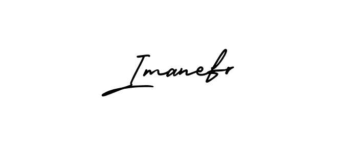 It looks lik you need a new signature style for name Imanefr. Design unique handwritten (AmerikaSignatureDemo-Regular) signature with our free signature maker in just a few clicks. Imanefr signature style 3 images and pictures png