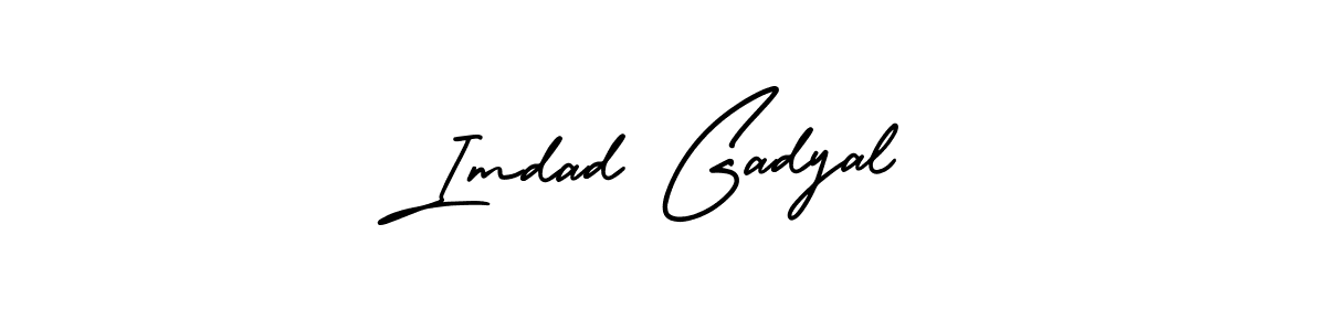 Best and Professional Signature Style for Imdad Gadyal. AmerikaSignatureDemo-Regular Best Signature Style Collection. Imdad Gadyal signature style 3 images and pictures png