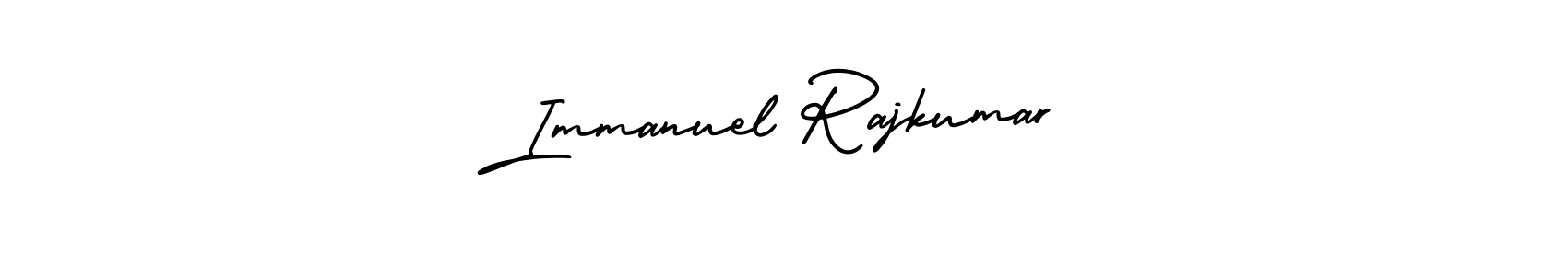 Also we have Immanuel Rajkumar name is the best signature style. Create professional handwritten signature collection using AmerikaSignatureDemo-Regular autograph style. Immanuel Rajkumar signature style 3 images and pictures png