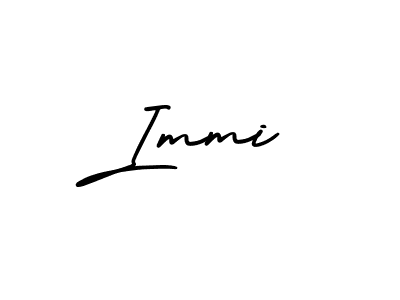 AmerikaSignatureDemo-Regular is a professional signature style that is perfect for those who want to add a touch of class to their signature. It is also a great choice for those who want to make their signature more unique. Get Immi name to fancy signature for free. Immi signature style 3 images and pictures png